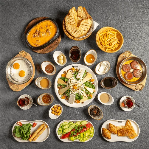 2 Kişilik Boğa Serpme Kahvaltı