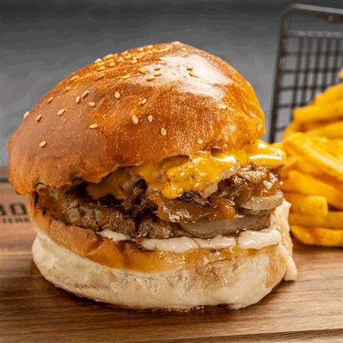 Truffle Mushroom Burger